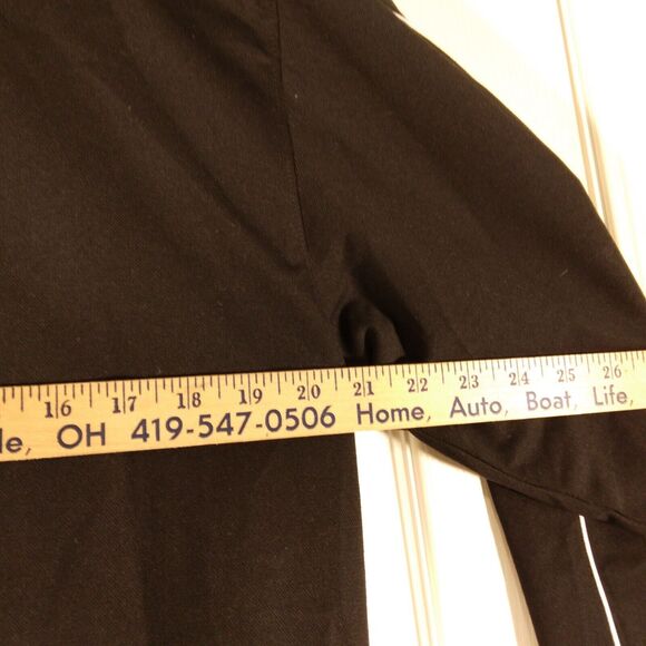 Jordan track top shirt mens XL Xlarge black full zip mock neck long sleeve - Picture 6 of 11